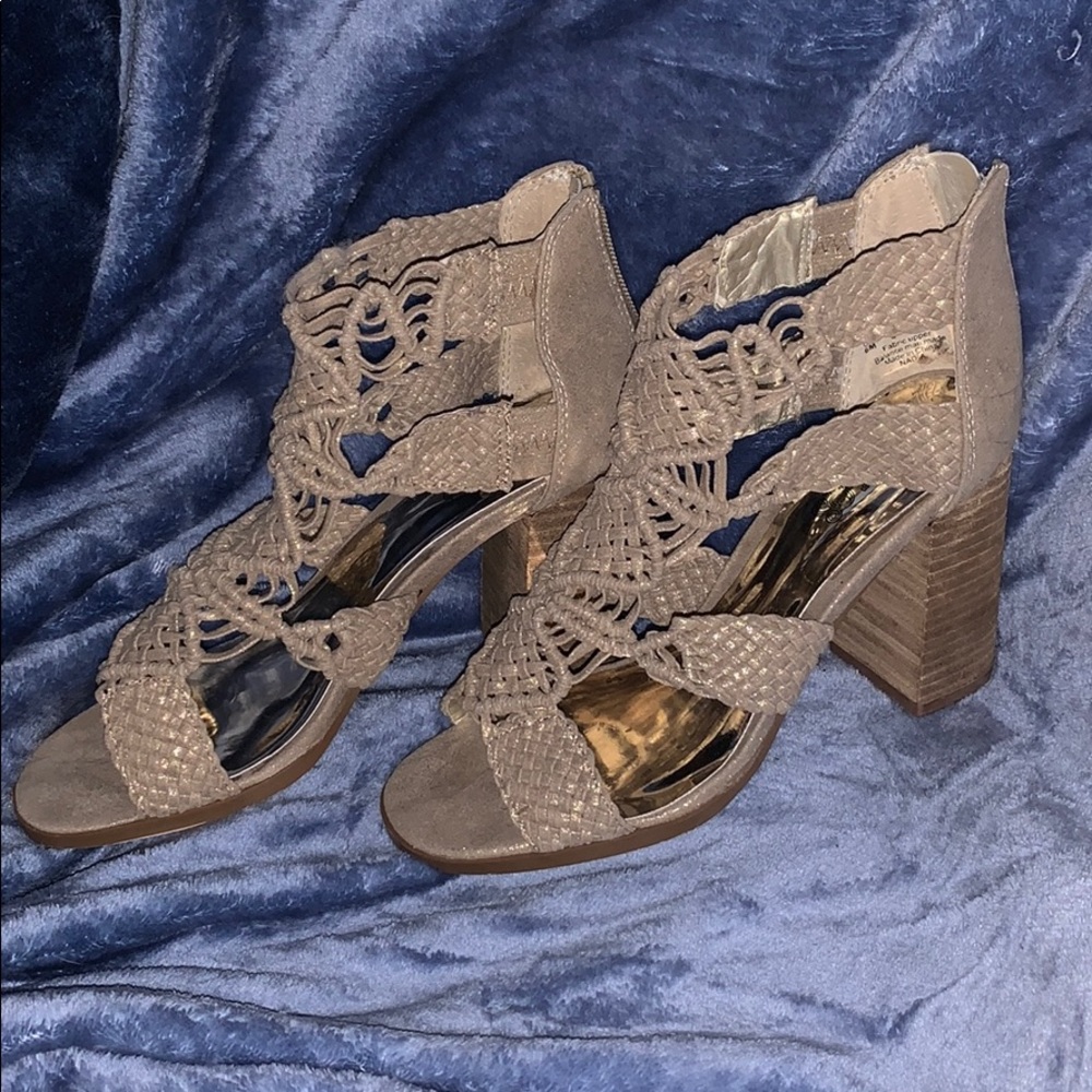 Golden heels